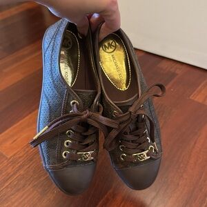 Brown Michael Kors Sneakers